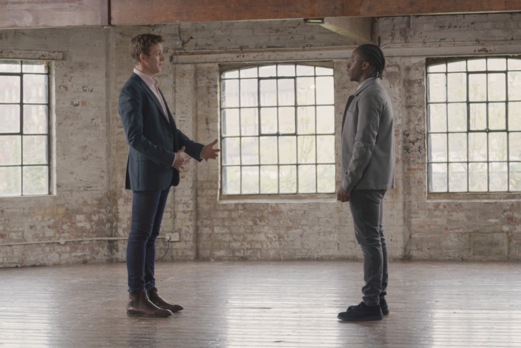 Delivering Bad News inrehearsal